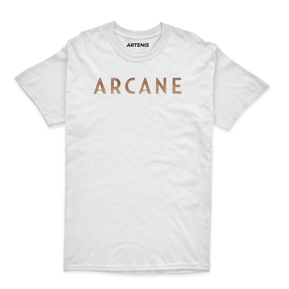 Remera Arcane Logo League of Legends LOL 1 Remera Arcane Logo League of Legends LOL