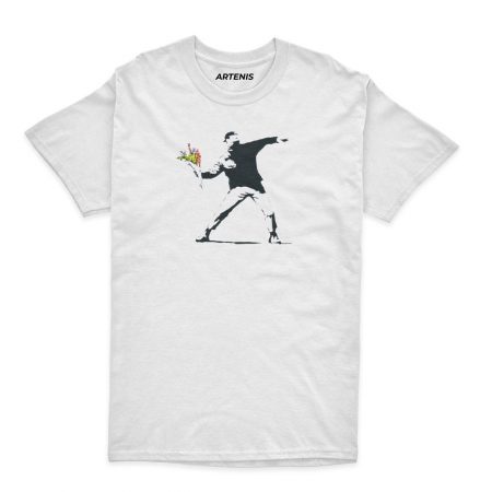 Remera Banksy Graffiti