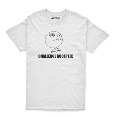 Remera Challenge Accepted Meme