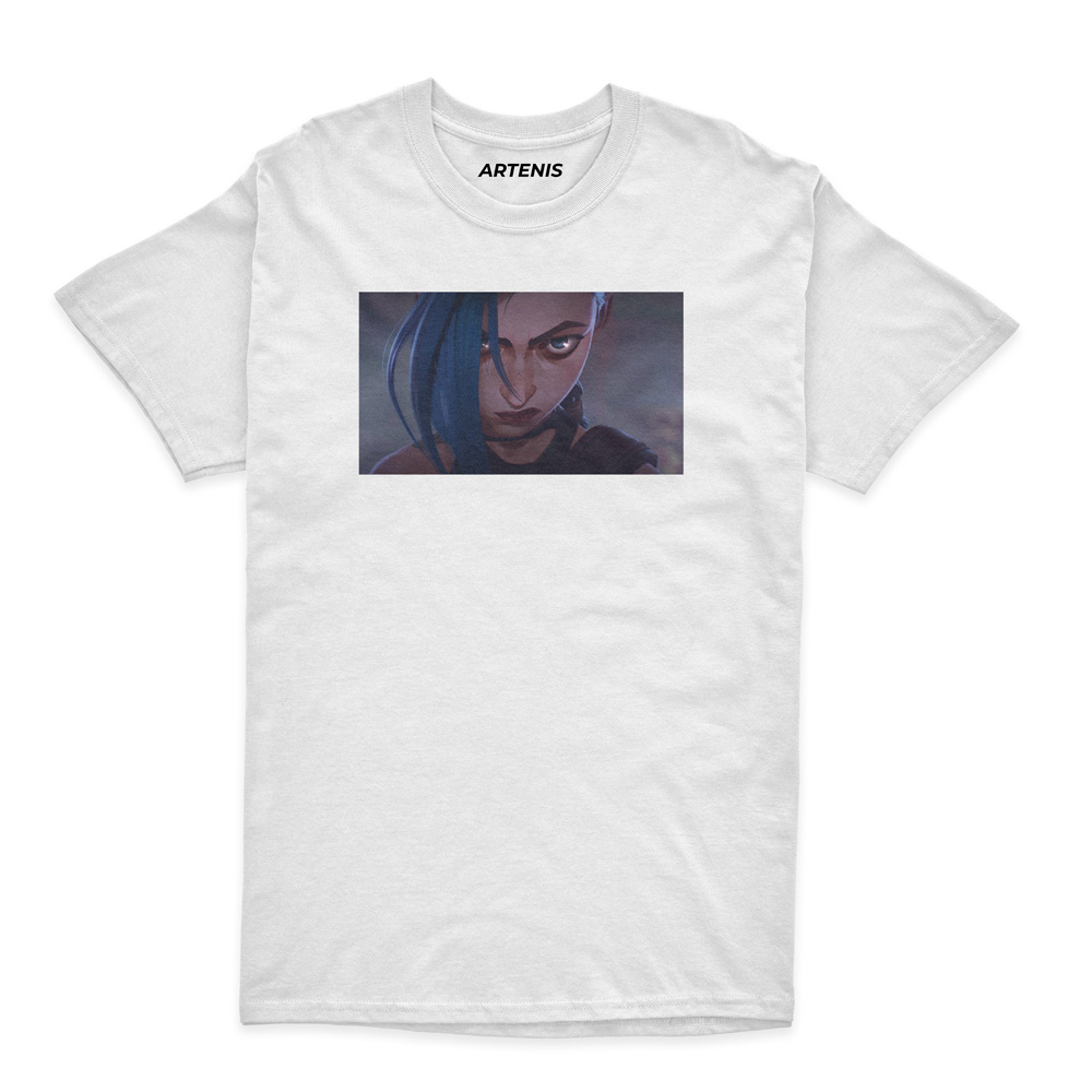 Remera Jinx League of Legends Arcane LOL 1 Remera Jinx League of Legends Arcane LOL