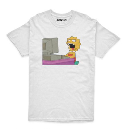 Remera Lisa Simpson con la Lengua afuera