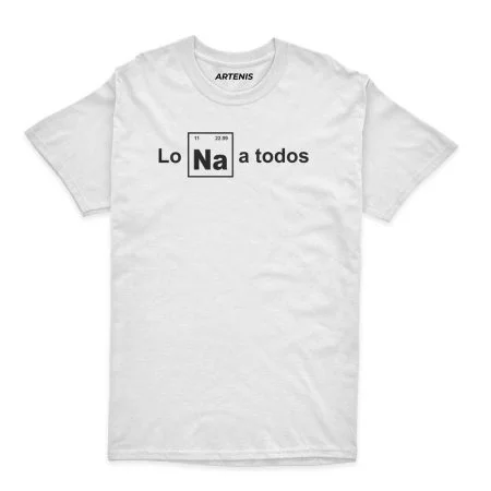 Remera Los Odio a Todos Química