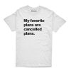 Remera My favorite plans are cancelled plans