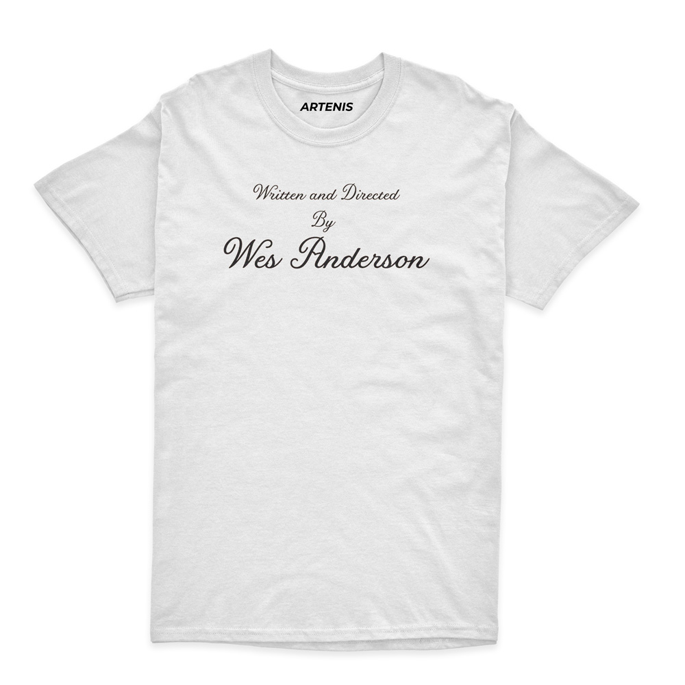 Remera Written and Directed by Wes Anderson 1 Remera Written and Directed by Wes Anderson