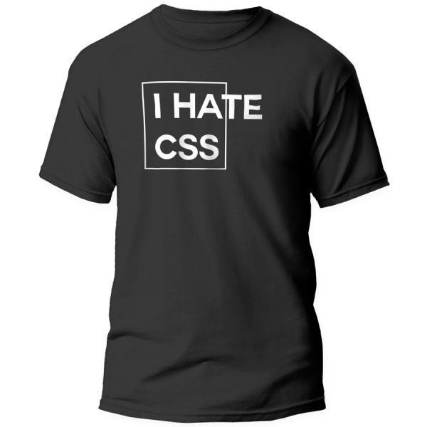 Remera I hate CSS