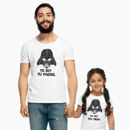 2x1 Remera Día Del Padre Combo Yo soy tu Padre