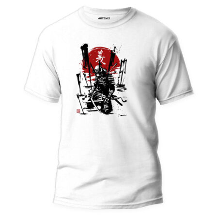 Remera Batalla Samurai Blanca