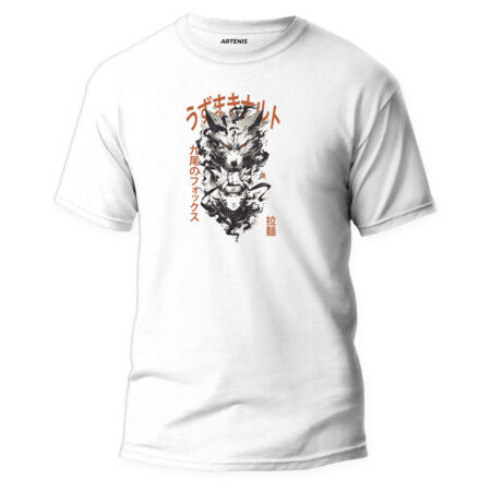 Remera Naruto Uzumaki Blanca