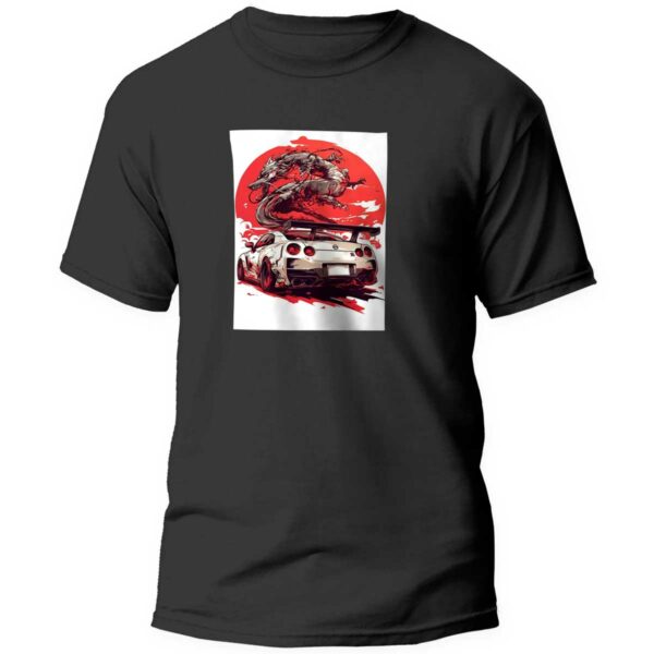 Remera Nisan GTR R35 Negra