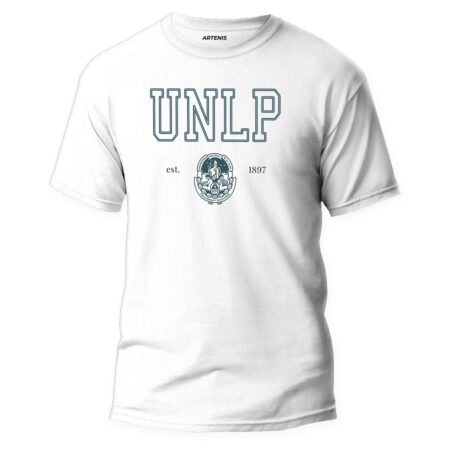 Remera Blanca UNLP Universidad Nacional de La Plata