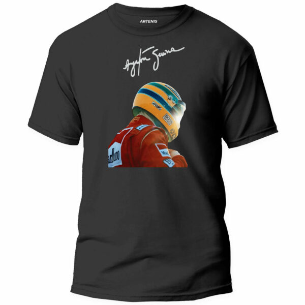 Remera Ayrton Senna Autógrafo