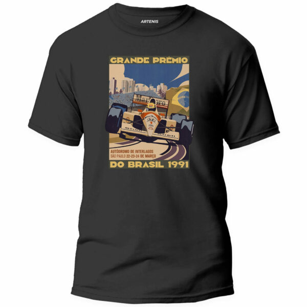 Remera Ayrton Senna Grande Premio