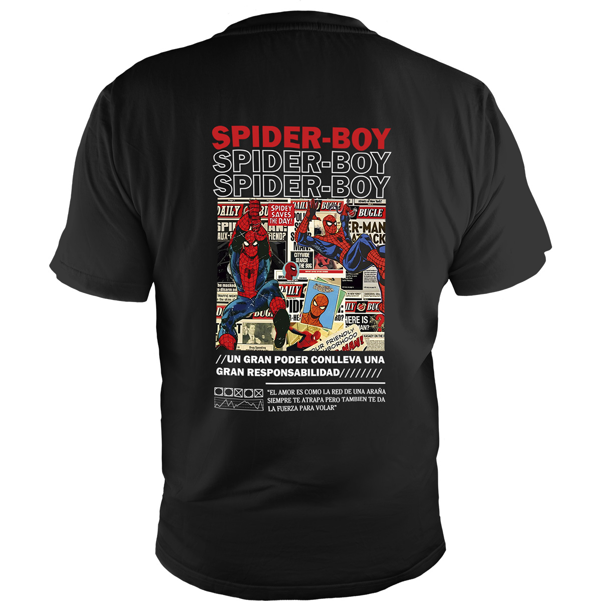 Remera Spider Boy 1 Remera Spider Boy