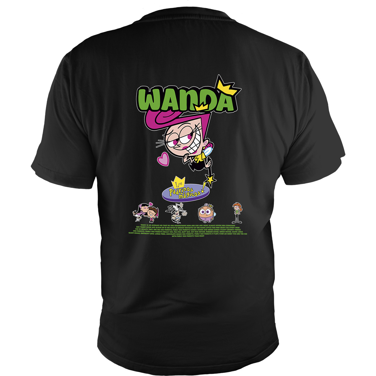 Remera Wanda Padrinos Mágicos 1 Remera Wanda Padrinos Mágicos