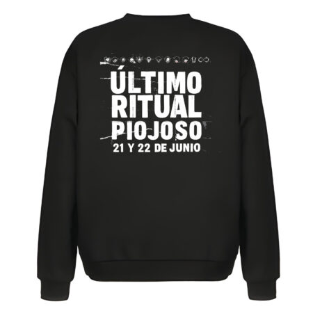 Buzo Último Ritual Piojoso Doble Estampa