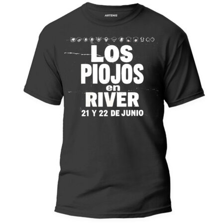 Remera Los Piojos En River
