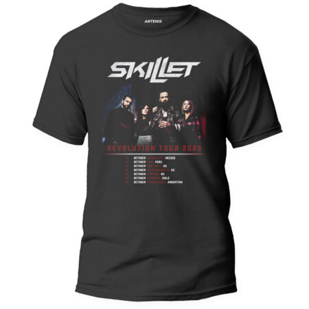 Remera Skillet Revolution Tour 2025