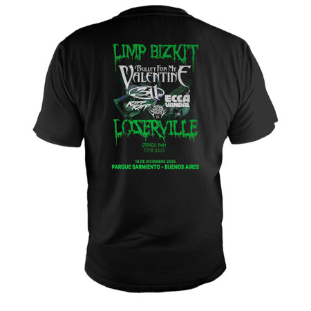 Remera Limp Biskit Loserville Dorso