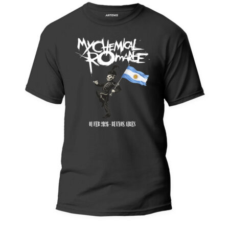 Remera My Chemical Romance Argentina Fecha