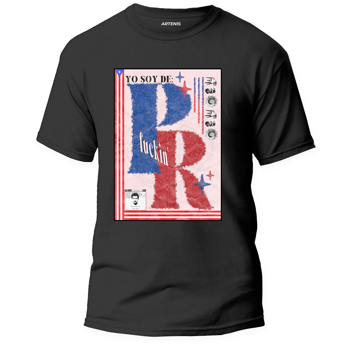 Remera Bad Bunny P F0kin R 1 Remera Bad Bunny P F0kin R