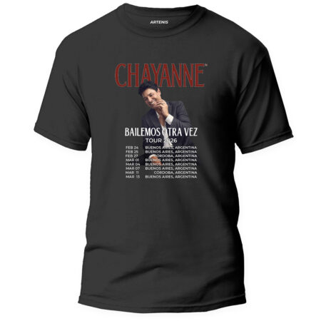 Remera Chayanne Bailemos Otra vez Fechas 2026