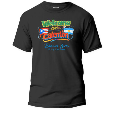 Remera Bad Bunny Welcome to the calenton Fechas