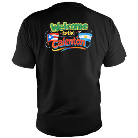 Remera Bad Bunny Welcome to the calenton Dorso