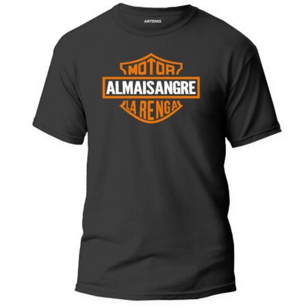 Remera La Renga Motor Alma y Sangre Escudo