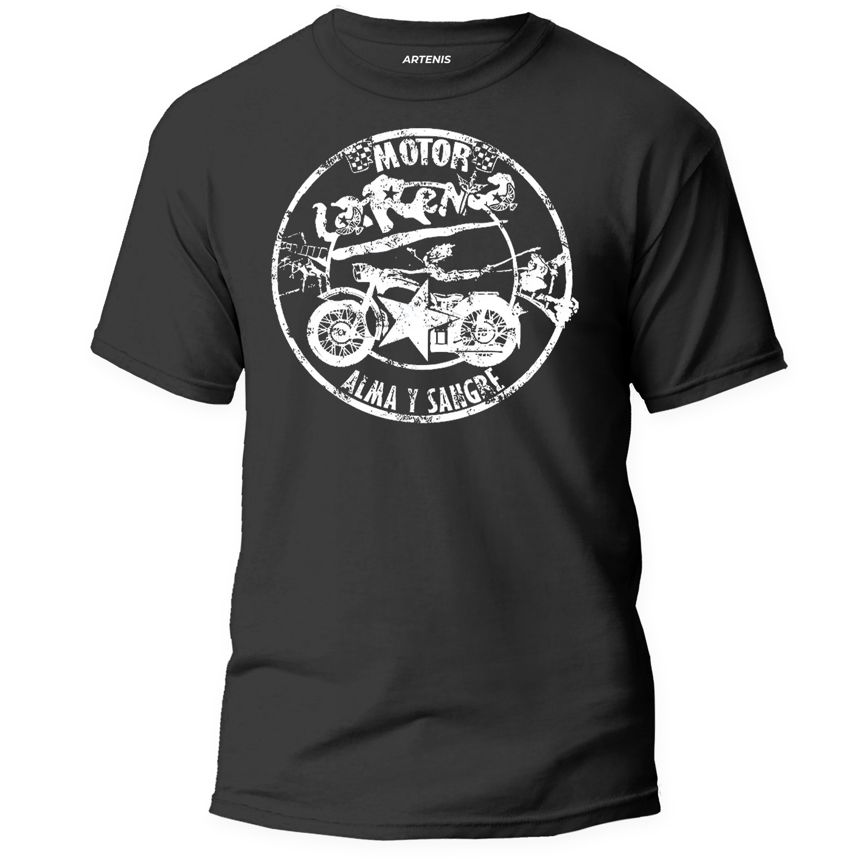 Remera La Renga Motor Alma Y Sangre 1 Remera La Renga Motor Alma Y Sangre