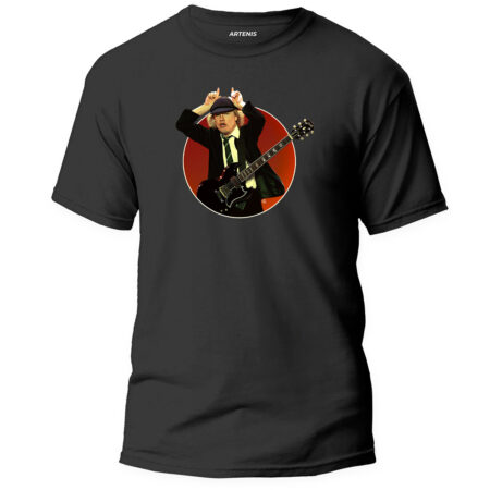 Remera Acdc Angus Young Horns