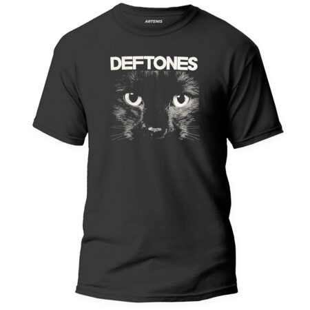 Remera Deftones Cats