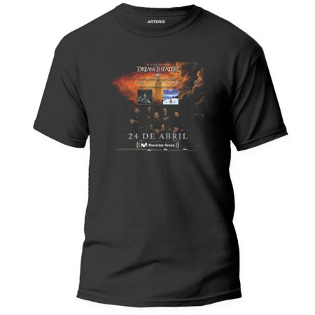 Remera Dream Theater Fecha