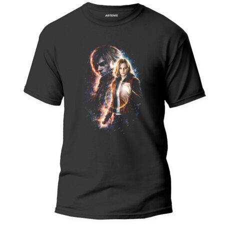 Remera Resident Evil 9 Grace y Leon