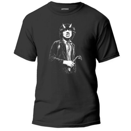 Remera Angus Young AC/DC Hell
