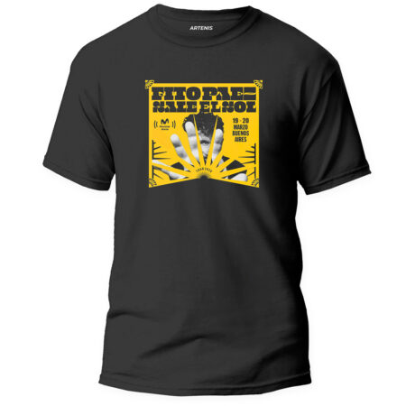 Remera Fito Páez Fechas