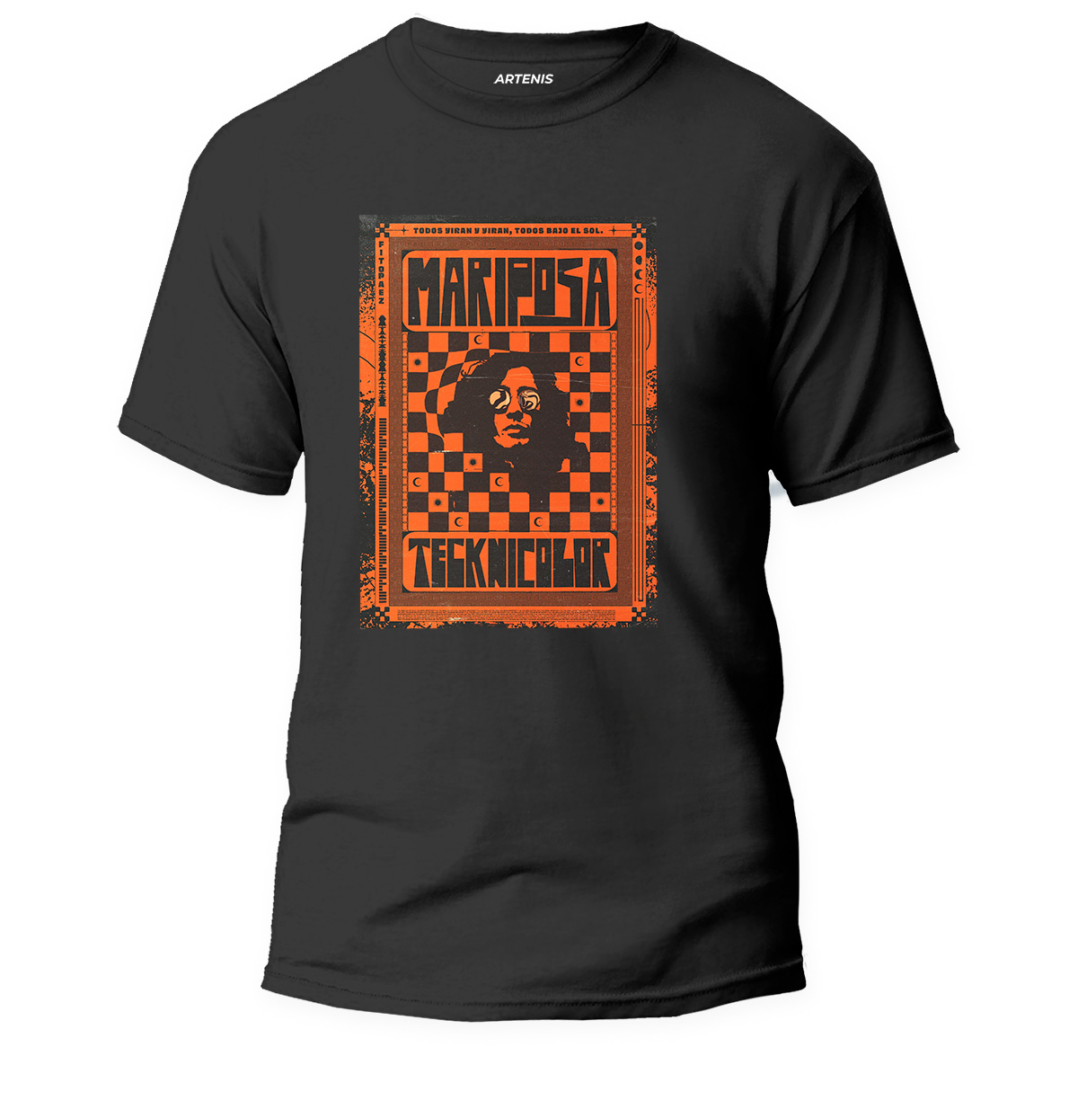 Remera Fito Páez Tecknicolor 1 Remera Fito Páez