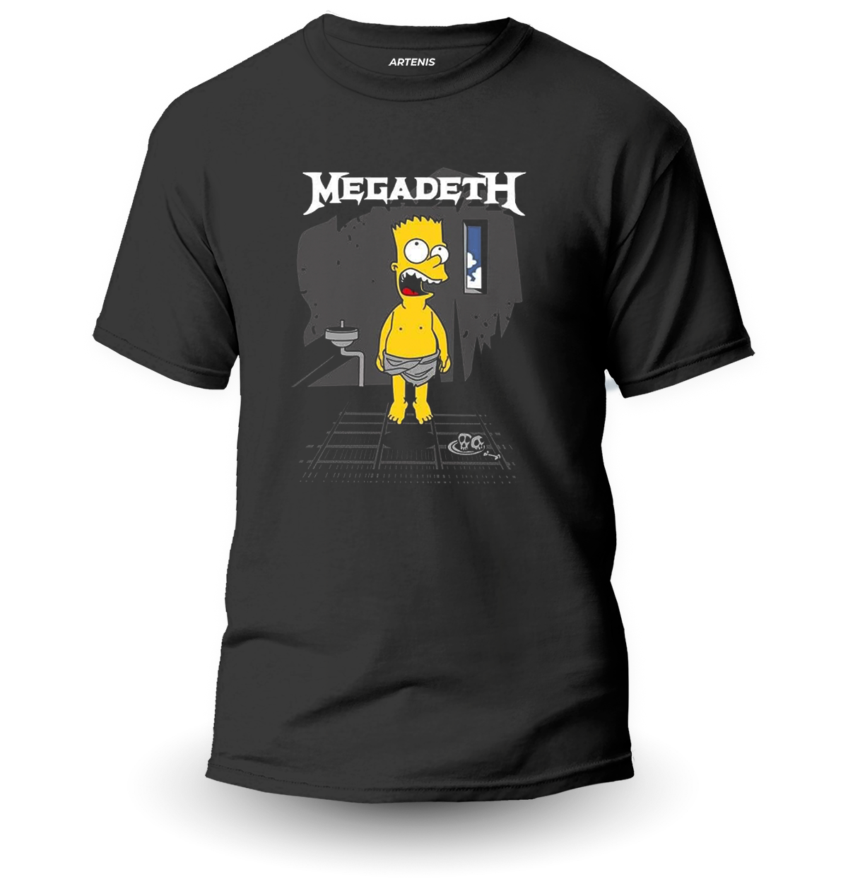 Remera Megadeth Bart Simpson 1 Remera Megadeth Bart Simpson