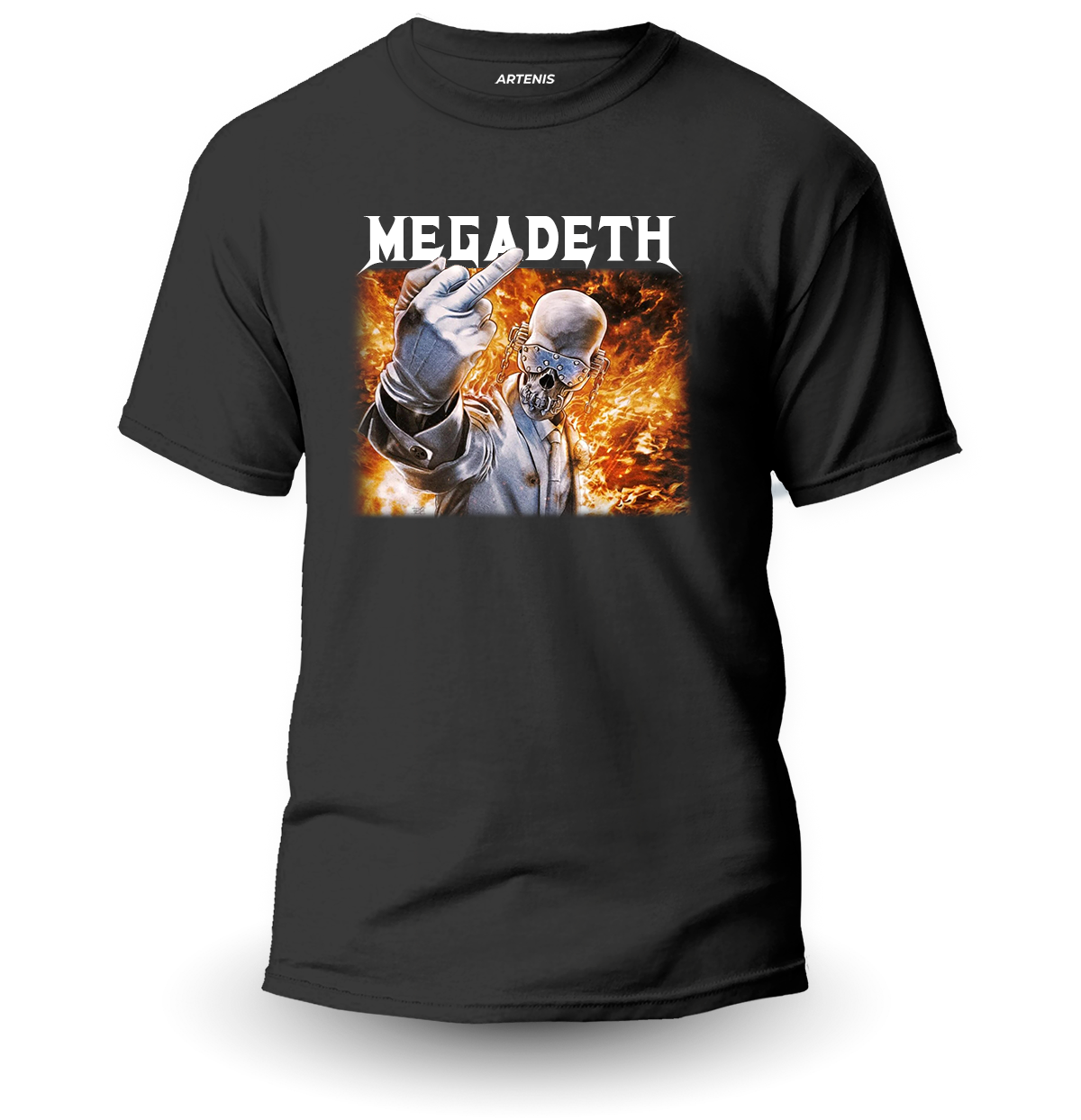 Remera Megadeth Fuck Off 1 Remera Megadeth Fuck Off