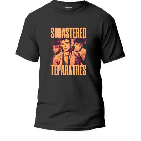 Remera Soda Stereo Té para trés