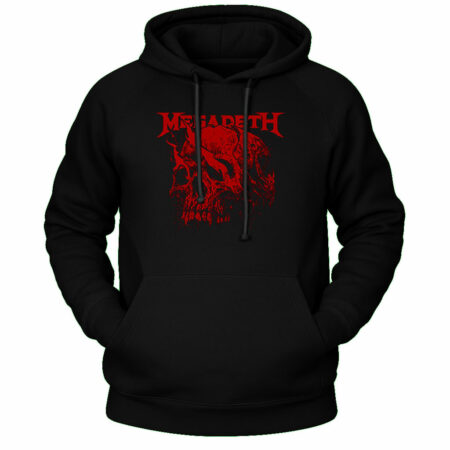 Buzo Canguro Megadeth Death Skull Hands