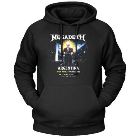 Buzo Canguro Megadeth Obelisco