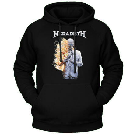 Buzo Canguro Megadeth flame