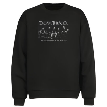 Buzo Cuello Redondo Dream Theater 40 años