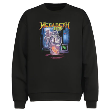 Buzo Cuello Redondo Megadeth Hangar 18