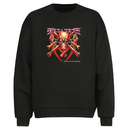Buzo Cuello Redondo Megadeth Killing My Business