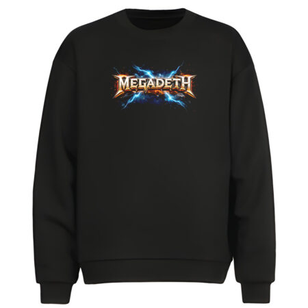 Buzo Cuello Redondo Megadeth Logo