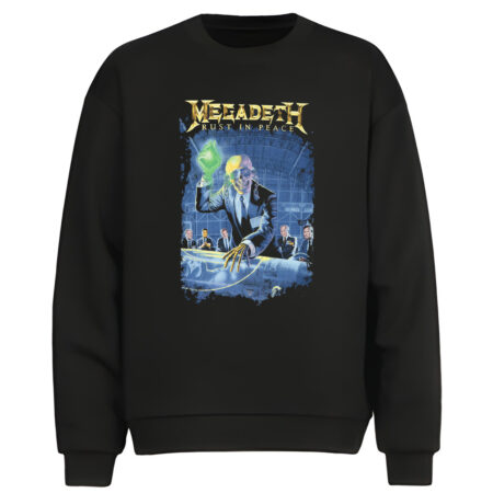 Buzo Cuello Redondo Megadeth Rust In Peace Album