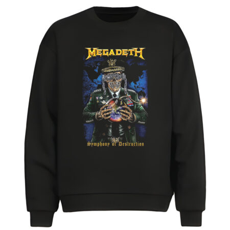 Buzo Cuello Redondo Megadeth Symphony For Destruction General