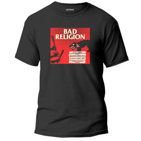 Remera Bad Religion Buenos Aires