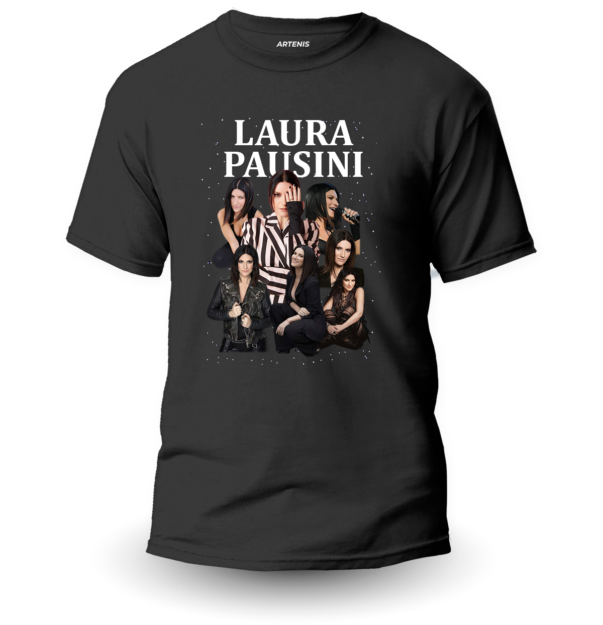 Remera Laura Pausini Collage 1 Remera Laura Pausini Collage